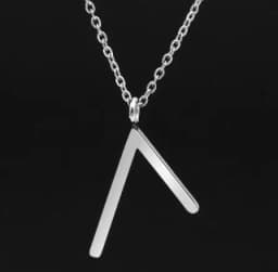 customer women rune necklace style