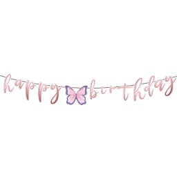 1set Pink Butterfly Balloons 32inch Number Balloon Set Happy Birthday Butterfly Foil Balloon Baby Shower Birthday Party Decors