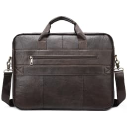 WESTAL 17'' Laptop Bag for Men Briefcases Genuine Leather Totes a4 Document Bags Men's Business Bag Leather Men Handbags 5013