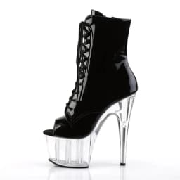 SDTRFT Tube Dance Stilettos 17cm Thin High Heels Ankle Boots Platforms Peep Toe Bride Shoes Woman Botas Mujer Party Unisex Pumps