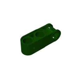 MOC PARTS GDS-936 Technical, Axle and Pin Connector Perpendicular 3L with 2 Pin Holes compatible with lego 42003 Assembles