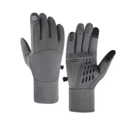 Outdoor Motorcycle Gloves with Winter Insulation and Waterproof Electric Bike Handle Cover Touch Screen Full Finger Riding Equip