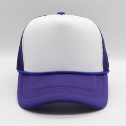 New Trucker Caps Men Women Plain Blank Foam Mesh Baseball Cap With Rope Summer Breathable Outdoor Sport Sun Visor Hats