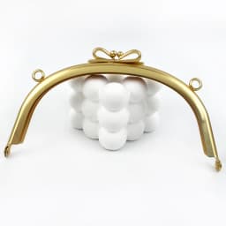 2/5Pcs 10.5/16.5cm Smooth Bow-knot Bags Handle Purse Frames Clutch Kiss Clasp Sewing Brackets DIY Metal Bag Handles Accessory