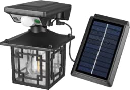Motion Sensor Garden Street Solar Lamp IP65 Waterproof Garden Security Wall Light LED Outdoor Solar Lamp for Yard Patio Pathway