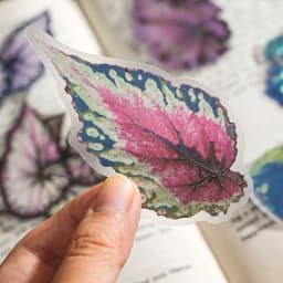 20 pcs Plants Flowers Leaf PET Sticker pack Hand Account Collage Junk Journal Planner Scrapbooking Decor Stationery Stickers