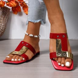 Summer New Style Large Size Outdoor Slippers, Square-headed, Comfortable, Casual, Fashionable, Lightweight, Women's