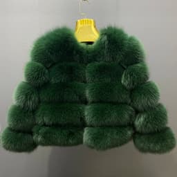 Winter Women's Cold Coat Top Fox Jackets For Women clothing Natural Real fox Fur Jacket Coats For Women Fur Jacket In Promotion
