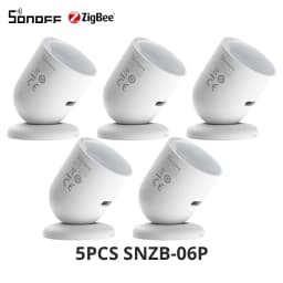 1-10PCS SONOFF SNZB-06P Zigbee Human Presence Sensor 5.8GHz Microwave Radar Smart Scene ZBBridge-P eWeLink Alice Alexa Google