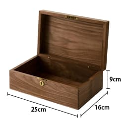 Solid Wood Jewelry Box Walnut Ring Earring Storage Display Boxes Luxury Women's Bracelet Jewelry Packaging Box with Lock