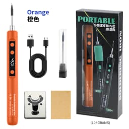 LF USB Soldering iron 8W 3-levels Adjust temperature Li battery charge soldering iron Welding Set DIY Home Repair solder set