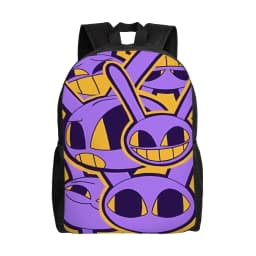 Jax Cartoon Digitals Circus Thermal Backpack Student Unisex Polyester University Backpacks Big Elegant School Bags Rucksack