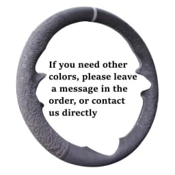 Customized Car Steering Wheel Cover Black Suede Steering Wheel Braid For BMW M Sport M3 E90 E91 E92 E93 E87 E81 E82 E88 X1 E84