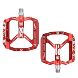 ENLEE Ultralight Bicycle Pedal All CNC MTB DH XC Mountain Bike Pedal L7U Material+DU Bearing Aluminum Pedals Bike Accessories