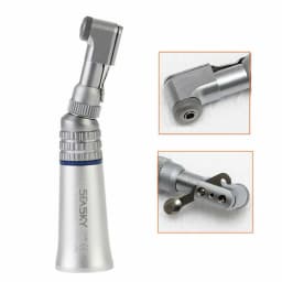 Dental Lab Marathon-III Electric Micromotor +Low Speed Contra Angle Straight Nosecone Handpiece+10PCS Tungsten Steel Carbide Bur