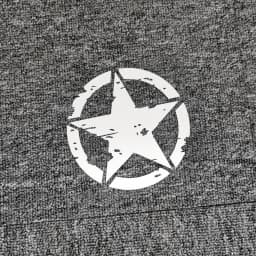 Broken Five-Pointed Stars Car Stickers War Damaged Reflective Decals For Motorcycle Helmets Fuel Tank Cap Trunk Bumper