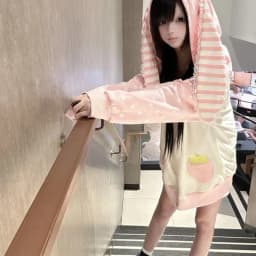 American Loose Spring Autumn Embroidered New Zip Up Hoodie Lazy Style Design Hooded Jackets Sweet Rabbit Ear Sweatshirt Women
