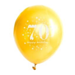 5Pc Happy Birthday Decoration Gold Rose Black 16 18 30 50 60 70 80 90 Years Birthday Party Digital Ballon Latex Party Supplies