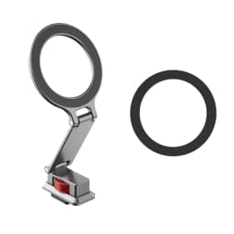 Flymile Magsafe Metal Magnetic Fixed Phone Holder Foldable Cold Shoe Tripod Adapter Teleprompter Stand For iPhone 17 16 15 14 13