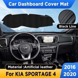 For KIA Sportage 4 2016 2017 2018 2019 2020 Car Dashboard Cover Mat Sun Shade Pad Carpet Mat Anti-UV Accessories Protective MATS