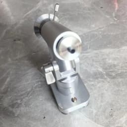 Precision angle grinding and circular brushing for watch case backs - Watch Repair Tool Turret Holder