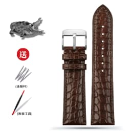 Alligator Watch Strap 12mm 14mm 15mm 16mm 17mm 18mm 19mm 20mm 21mm 22mm Black Brown Blue Crocodile Skin Watchband for Any Brands