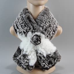 2026 New Winter Rex Rabbit Fur Hats Scarves Women Fashion 100% Genuine Knit Fur Caps Scarves Sets Lady Warm Real Fur Hat Muffler