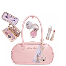 Flower Knows Knight Unicorn Makeup Set Eyeshadow Blush Lipstick With Tote Bag Cute Kawaii Beauty Gift Set Limited Edition