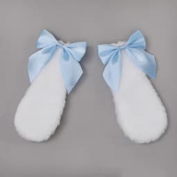 Adorable Plush Bunny Ears Hairpin Soft Cute Design Rabbit Hairclips Droopy Rabbit Lolita Hairclips Costume Parties Accessory