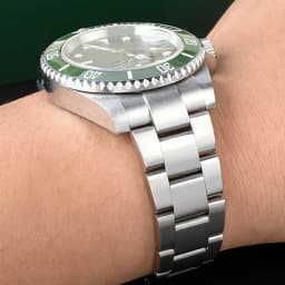 20mm Width 904L Solid Stainless Steel Watch Band Brushed Polished Oyster Bracelet Folding Buckle Glide Lock Clasp FOR RELOX SUB