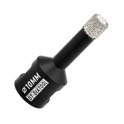 DT-DIATOOL Drill Bit M14 Porcelain Tile Crowns for Tile Granite Marble 1pc Collet, Crown Porcelain Hole Saw
