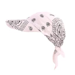 Womens Head Scarf Visor Hat With Printed Headband Wide Brim Sunhat Summer Beach Sun Hats UV Protection Female Baseball Cap