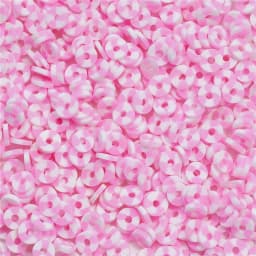 350Pcs/Lot 6mm Flat Round Polymer Clay Beads Loose Spacer Beads for Jewelry Making DIY Needlework Bracelet Necklace Earrings