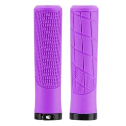 Rubber Handlebar Grips Folding Balance Bike Grips Shockproof Non-slip Mountain Bicycle Grip Aluminum Alloy Lock on MTB Cuffs