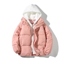 Women's Winter Oversize Jacket 2025 Down Cotton Padded Coat Female Loose Casual Overcoat Female Fashion Hooded Short Parkas