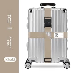 Travel Luggage Strap Cross Safety Fixation Baggage Tie down Cargo Bag Protection Buckle Rope Strengthening Band Accessories