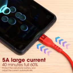 Spiral Stretchable USB C Data Cable 5A Fast Charging Cord for Xiaomi Samsung Huawei Type C Scalable Spring Coiled Charge Wire