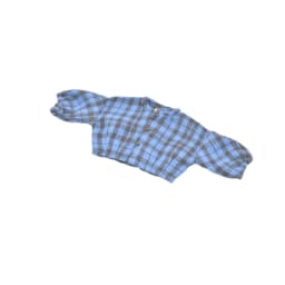 Clothes for Doll Fits Blyth Azone OB22 OB24 Doll Fashion Woolen Jacket Plaid Top Blue, Green, Black, Gray
