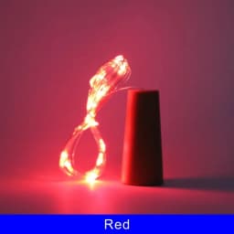 2 Meter 20 Led 1 Meter 10 Led Bottle Fairy String Lights Cork Christmas Wedding Party