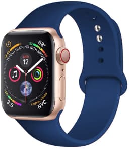 Strap For Apple Watch band 45mm 44mm 41mm 42mm 40mm 49mm 38mm Silicone correa bracelet iWatch series 9 8 5 4 3 8 6 SE 7 Ultra