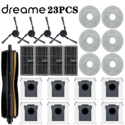 Dreame L40 Ultra/X40 Ultra/X40 Pro Robot Vacuum Cleaner Accessories Mop Dust Bag Main Brush Side Brush Hepa Filter Replacement