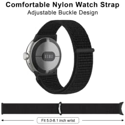 Nylon Band For Google Pixel Watch 1 2 Strap Adjustable Bracelet For Google Pixel Watch 3 41mm Solo Loop Watchband Accessories