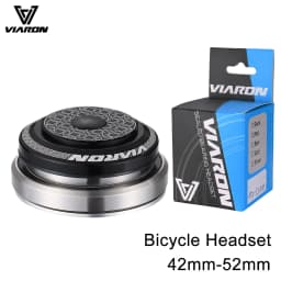 VIARON Bicycle Headset 4455ST/4456ST CNC 11/8"-11/2" Sealed Bearing Straight Tapered Tube Fork MTB Bike Headset