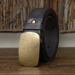 3.8CM Pure Cowhide High Quality Genuine Leather Belts for Men Strap Male Brass Buckle Fancy Vintage Jeans Cowboy Cintos Luxury