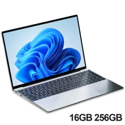 LENO 15.6" Laptop Ultra Slim Windows 11 Intel N3700 16GB RAM 2TB SSD Notebook Gamer 1920*1080 Display Office Study Computer PC