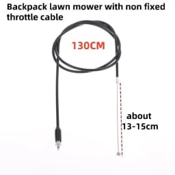 1Pcs Cable Wire Grass Trimmer Throttle Line For Backpack Mower Engine Hedge Sidepack Brush Cutter Drill Sprayer Parts