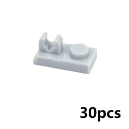 Compatible 63868 92280 60478 18649 MOC Part Assemble Plate Special 1x2 with Handles Thin Brick Clip DIY Building Block Kid Toy