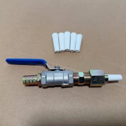 Valve Type Sand Blasting Gun Sandblast Nozzle for 5gallon Sandblast Tanks, Rust Cleaning Air Sandblasting Gun