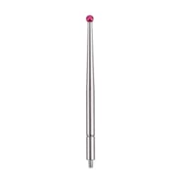 21CZA211 Contact Points Dial Test Indicator 2mm Ru By Ball Tip M1.6 Threaded 44.5mm Length For 513-415-10 513-215N 513 CMM Tool