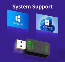 KEBIDUMEI WiFi 6 AX900 WiFi USB Adapter Bluetooth 5.4 Wireless Network Card 2.4G 5GHz Wi-Fi Receive USB For PC Laptop Win10 11
